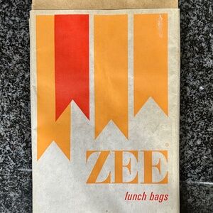 NOS Vintage Unopened Crown Zee Lunch Bags Crown Zellerbach Corp. San Francisco